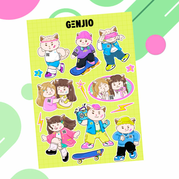 JINISO - GENJIO Full Sticker Pack