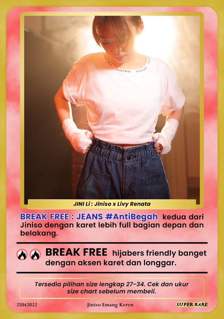 JINISO - Baggy Mom Jeans 906 BREAK FREE