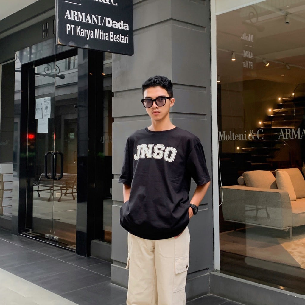 JINISO Kaos Pria Oversize T-Shirt Classic JNSO