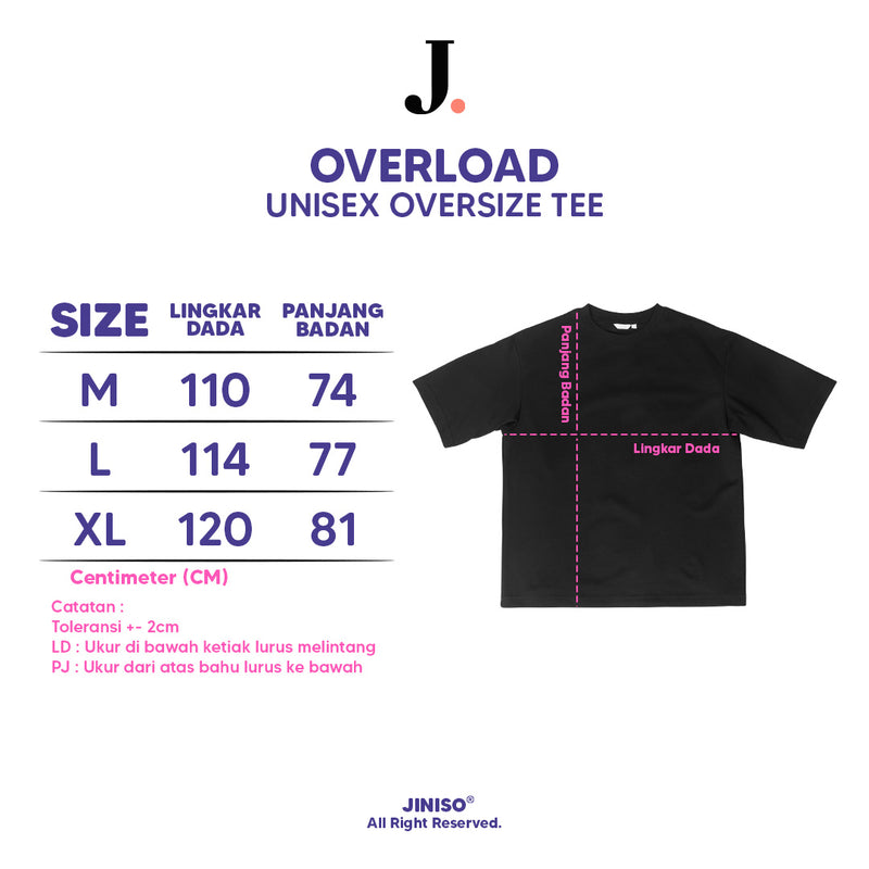 JINISO Big Size T-Shirt Candy Sunflower Oversize Tee | Kaos