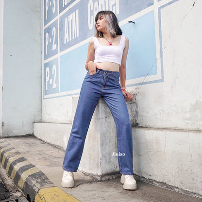 JINISO - Highwaist Loose Jeans 815 HANGOVER